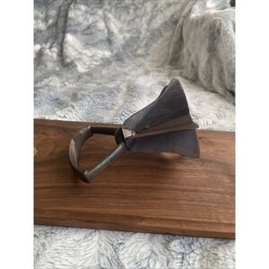 Vintage Antique Bell-Shaped Food Chopper Cast Iron Handle